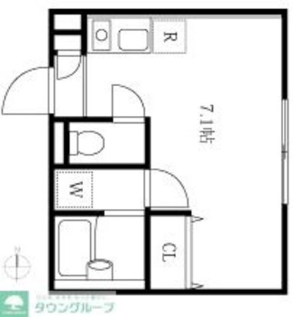 セルカ谷在家の物件間取画像
